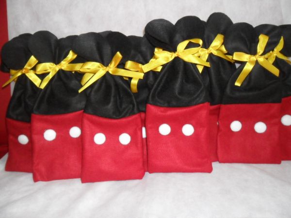 Sacolas surpresas festa mickey