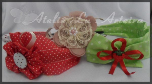 Tiaras para cabelos -infanto juvenil