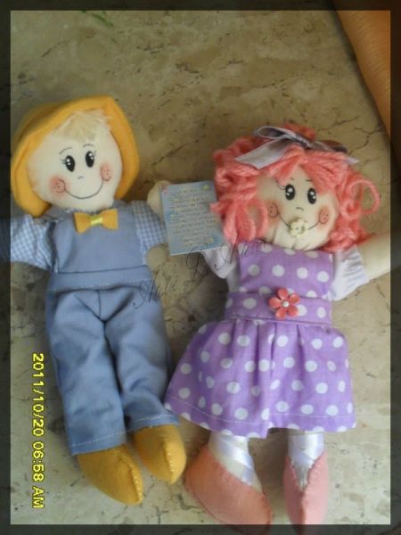 Bonecos de pano