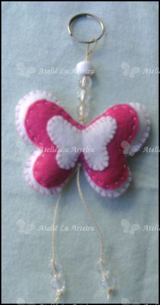Lembracinhas chaveiro borboleta